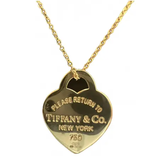 Tiffany & Co - gold necklace