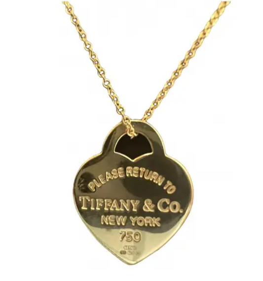 Tiffany & Co - gold necklace